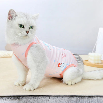 Cat After Surgery Sterilization Surgical Recovery Suits