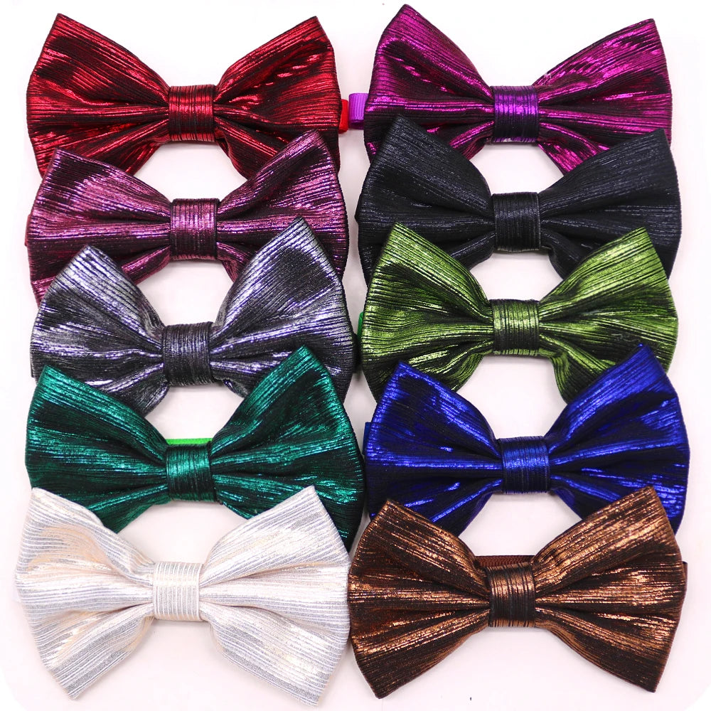 20 Pcs Dog Bow Tie  Handmade Dog Supplies Dog Bows Collar.