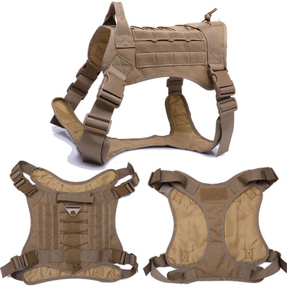 Tactical Dog Harness & Leash Set