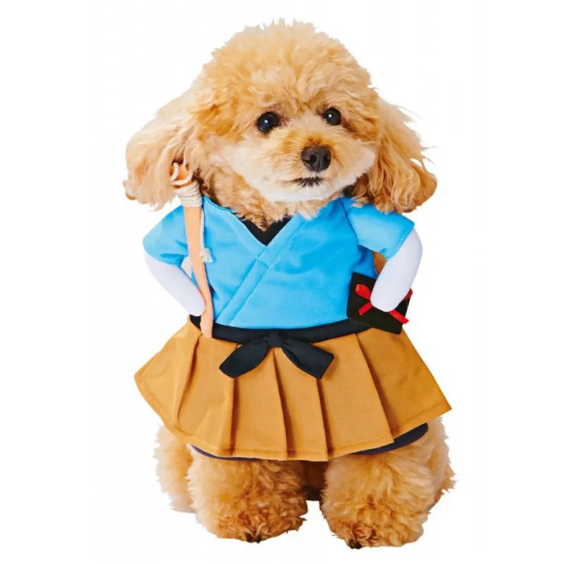 Funny Pet Dog and Cat Cosplay Costume for Halloween or Christmas