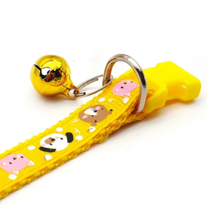 New Fashion Pet Dog Collar Colorful Pattern Dog