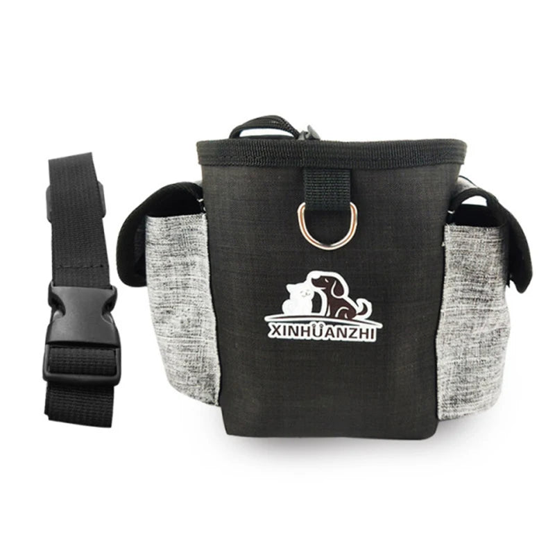 Portable Dog Training Bag with Detachable Snack Container