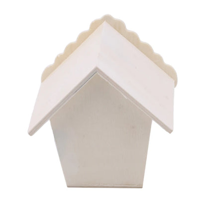 Wooden Mini Bird Cage Outdoor Hanging Birdhouse Box