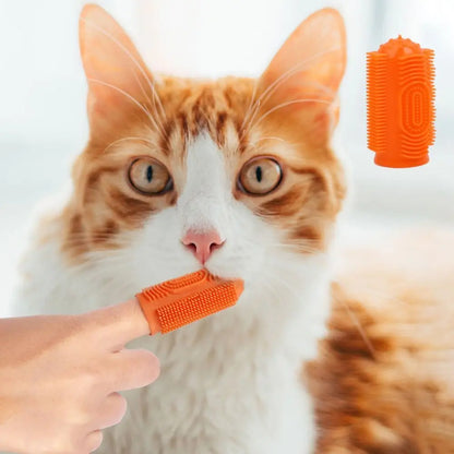 Soft Silicone Pet Dog Finger Toothbrush Pet Teeth Oral Cleaning Brush