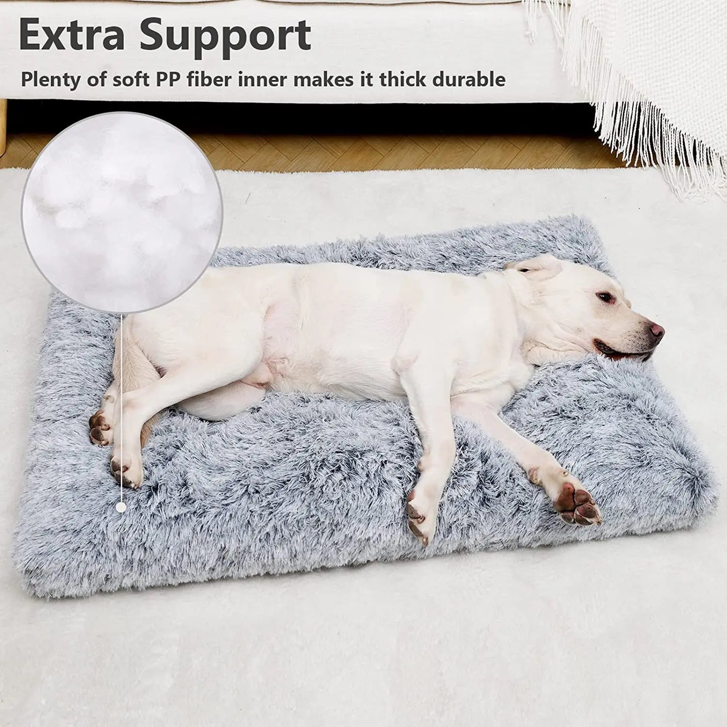 Plush Square Mat Cats and Dogs Thickened Sleeping Pads