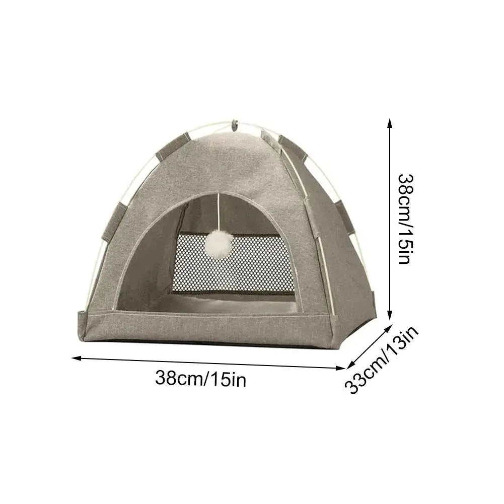 Cat Nest Tent Is Removable, Clean, Foldable, Portable And Easy To Store, Suitable For All Seasons And For Travel And Outings