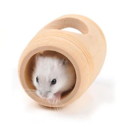 Hamster Pine Toys, Small Wooden Ladder, Little Keg, Colorful Ladder Small Pet Accessories