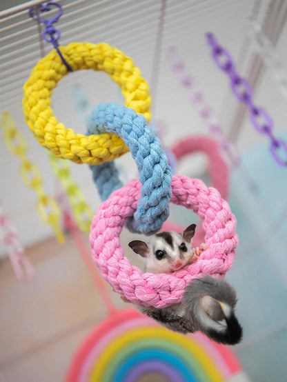 Hamster Climbing Rope Toys