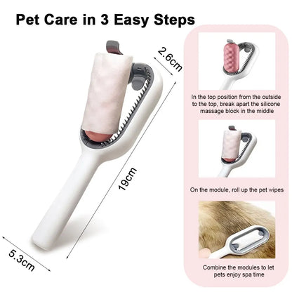 Pet Hair Removal Comb for Cats - Grooming Tool