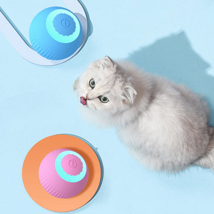 USB Rechargeable Automatic Rolling Cat Ball Toy