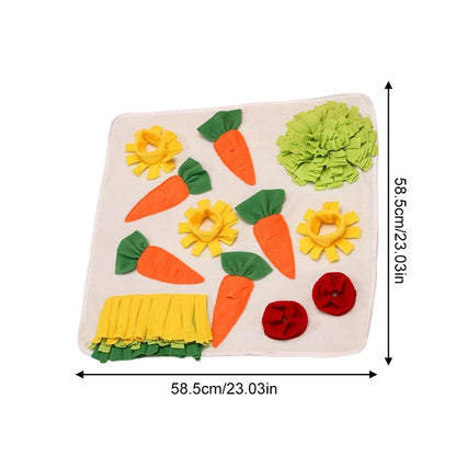 Rabbit Sniffing Mat Intelligence Food Toy