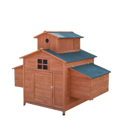 Deluxe Chicken Coop, Backyard Chicken Coop, Poultry Cage