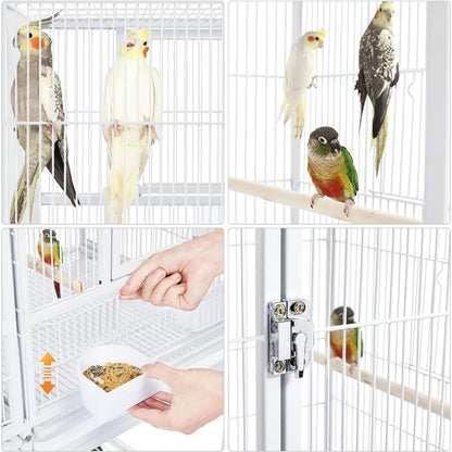 Stackable Divided Breeder Breeding Parakeet Bird Cage