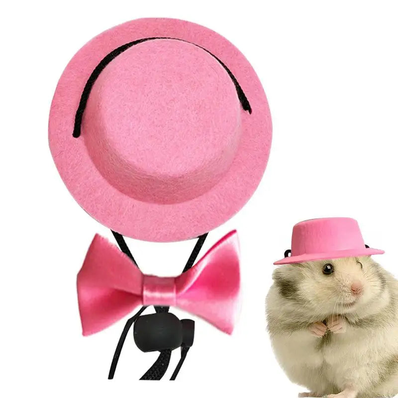 Hat For Small Animals Hamster Top Hat Breathable Rabbit Guinea Pig Hamster Totoro Pets Funny Accessories Stylish Costume