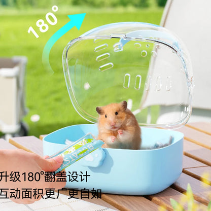 Hamster Outdoor Carrier Portable Cage