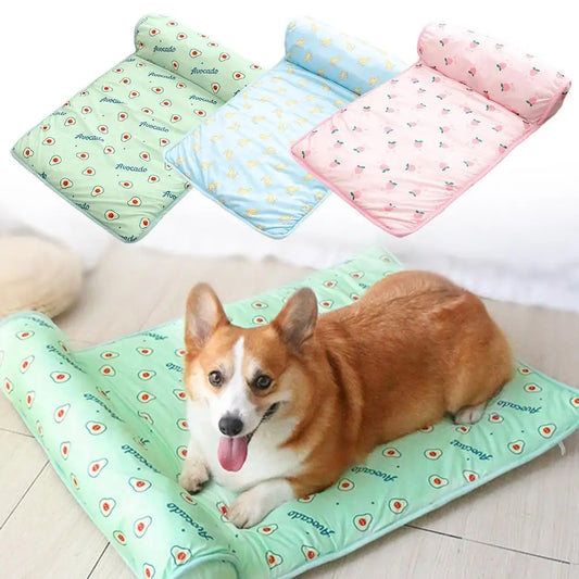 Dog Bed Mat Summer Cooling Pad Mat Pet Dog Sleeping Bed