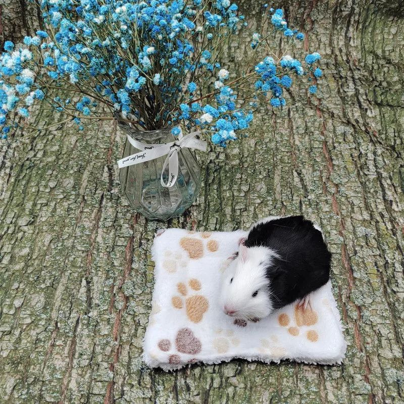 Guinea Pig Hamster Warm Mats Bed Hamster Sleep Pad Squirrel Hedgehog Soft Cushion