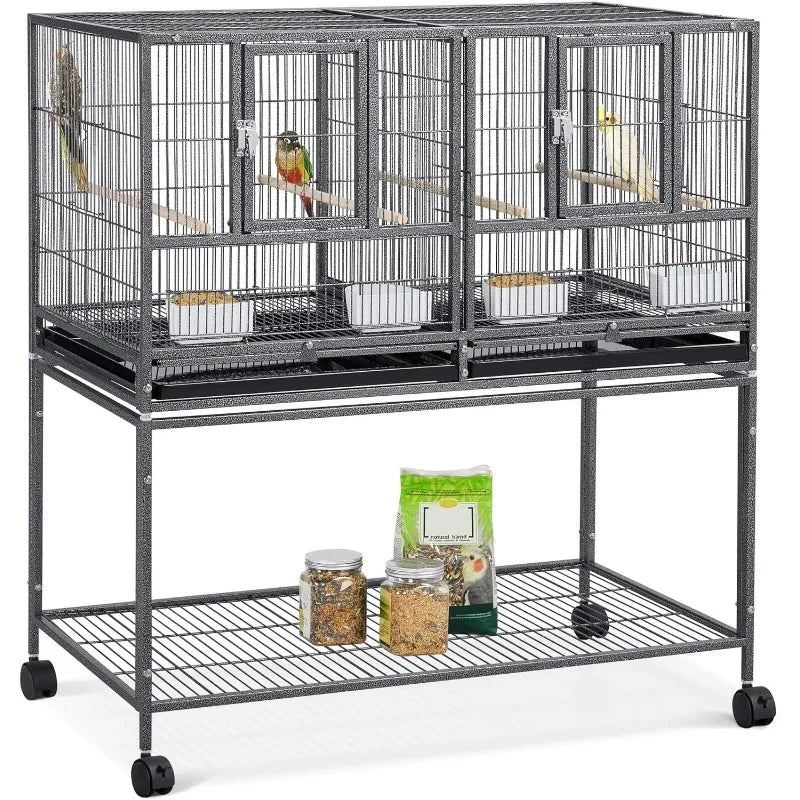 Stackable Divided Breeder Breeding Parakeet Bird Cage