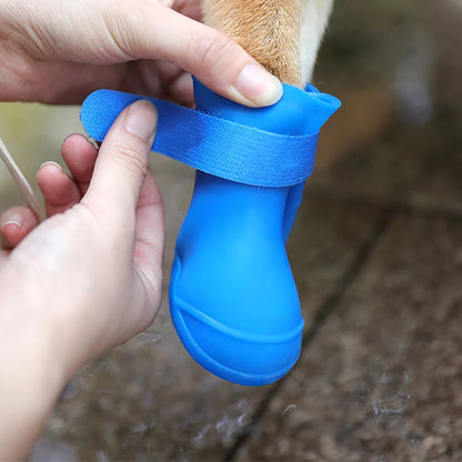 Pet WaterProof Rainshoe Anti-slip Rubber Boot