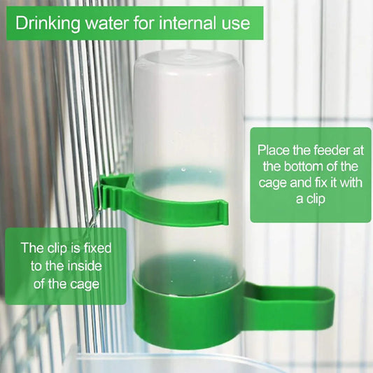 Bird Feeders Waterer Drinker With Clip