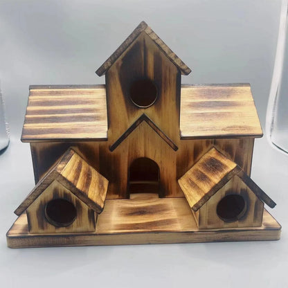 Wooden Bird House Breeding Cage Box