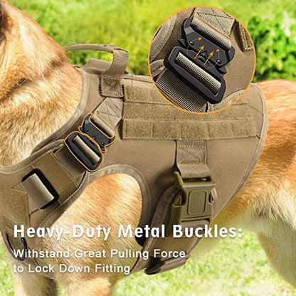 K9 Tactical Military Vest Pet German Shepherd Golden Retriever Tactical  Training Dog Harness