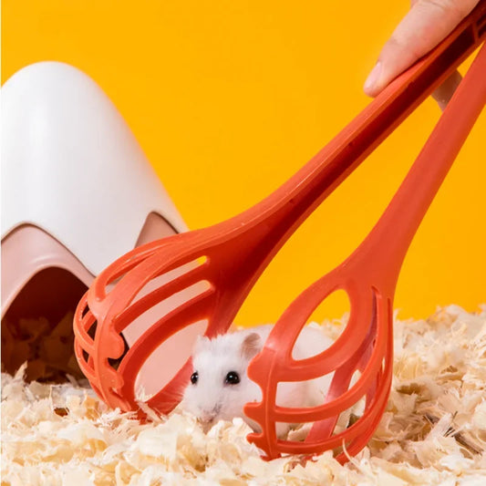 Hamster Clip Mousetrap Anti-Bite Long Handle Breathable Clip