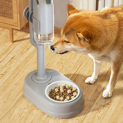 Pet Feeder and Automatic Water Dispenser