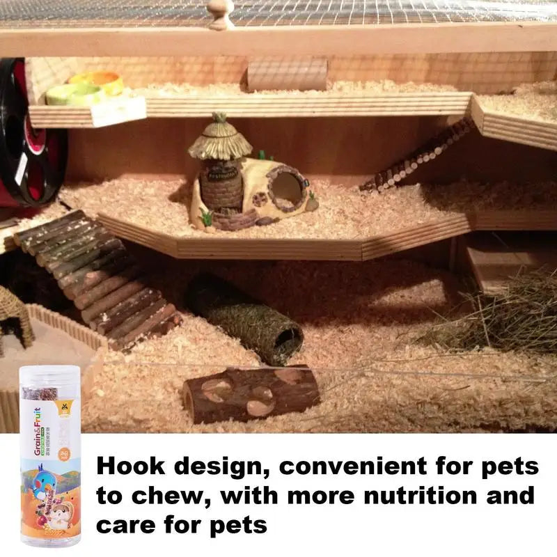 Rabbit Snack Sticks Teething Chew Treats For Small Animals Nutritious Convenient Hygienic Chewing Sticks