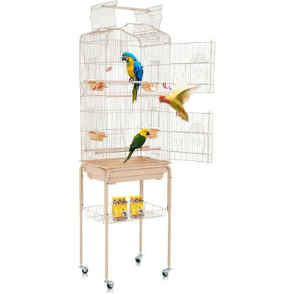 Bird Cages for Parakeets Cockatiels Lovebirds Macaw Conure