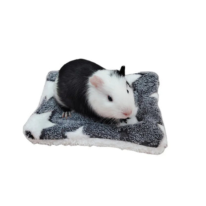 Guinea Pig Hamster Warm Mats Bed Hamster Sleep Pad Squirrel Hedgehog Soft Cushion