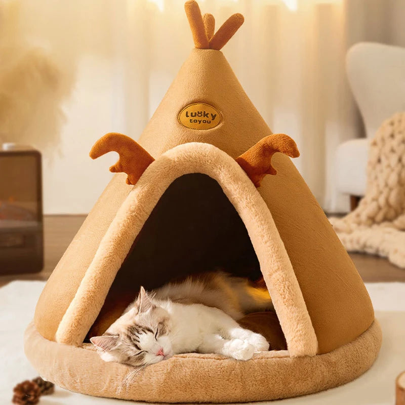 Winter Dog House Foldable Bed