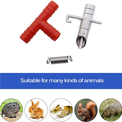 Nipple Drinker Automatic Water Feeder Waterer Rodent Watering System For Rabbit Bunny