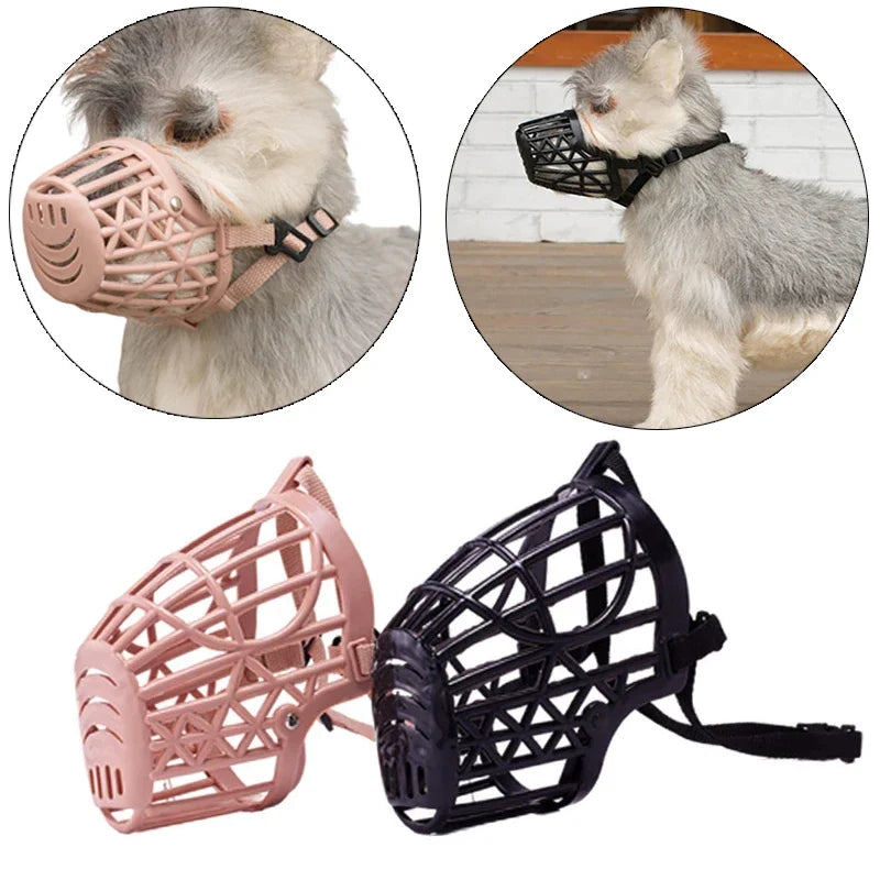 Adjustable Pet Dog Anti Barking Muzzle Mask for Breeds