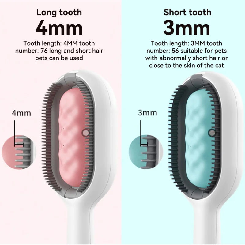 Pet Hair Removal Comb for Cats - Grooming Tool