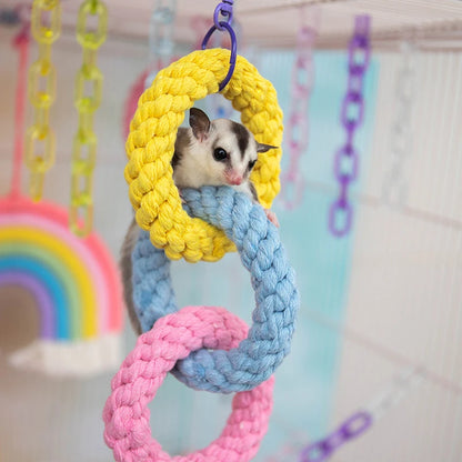 Hamster Climbing Rope Toys