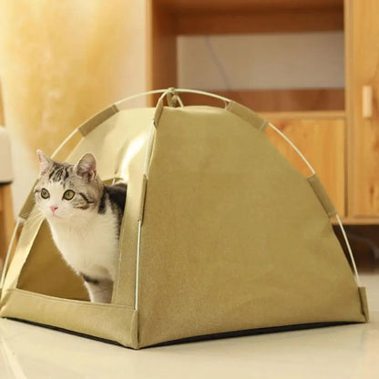 Cat Nest Tent Is Removable, Clean, Foldable, Portable And Easy To Store, Suitable For All Seasons And For Travel And Outings