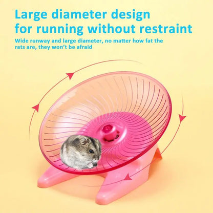 Transparent Anti-Slip Hamster Running Wheels