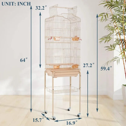 Bird Cages for Parakeets Cockatiels Lovebirds Macaw Conure