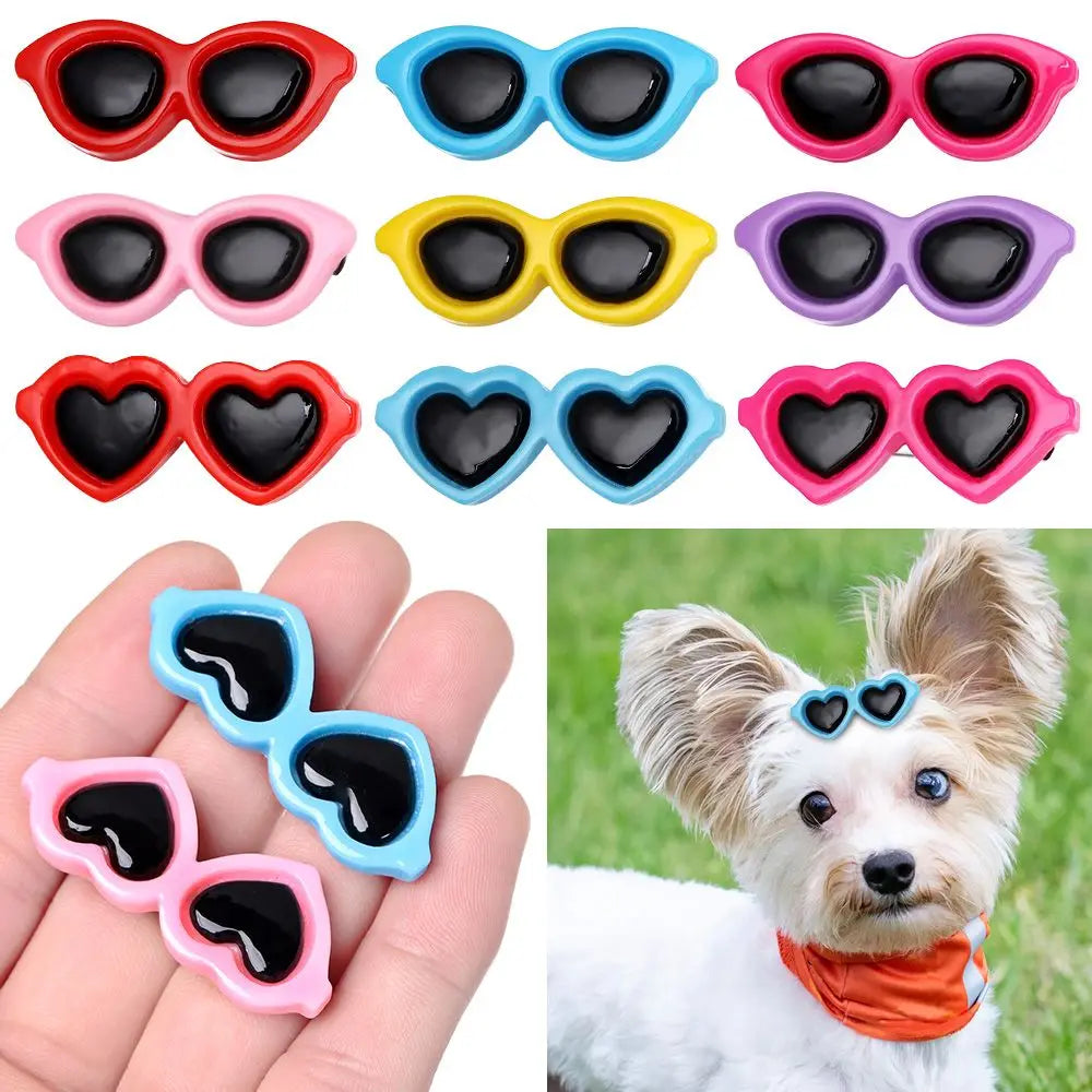 Grooming Accessories Puppy Bows  Hairpins Hair Clips Hair Barrette Sunglasses