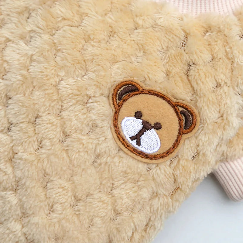 Winter Warm Pet Clothes for Small Dogs Puppy Cat Pullover Soft Fleece Jacket