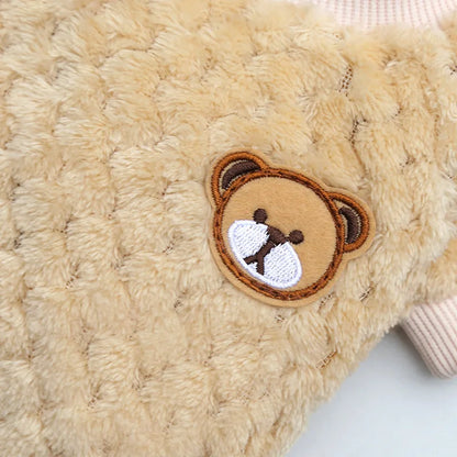 Winter Warm Pet Clothes for Small Dogs Puppy Cat Pullover Soft Fleece Jacket