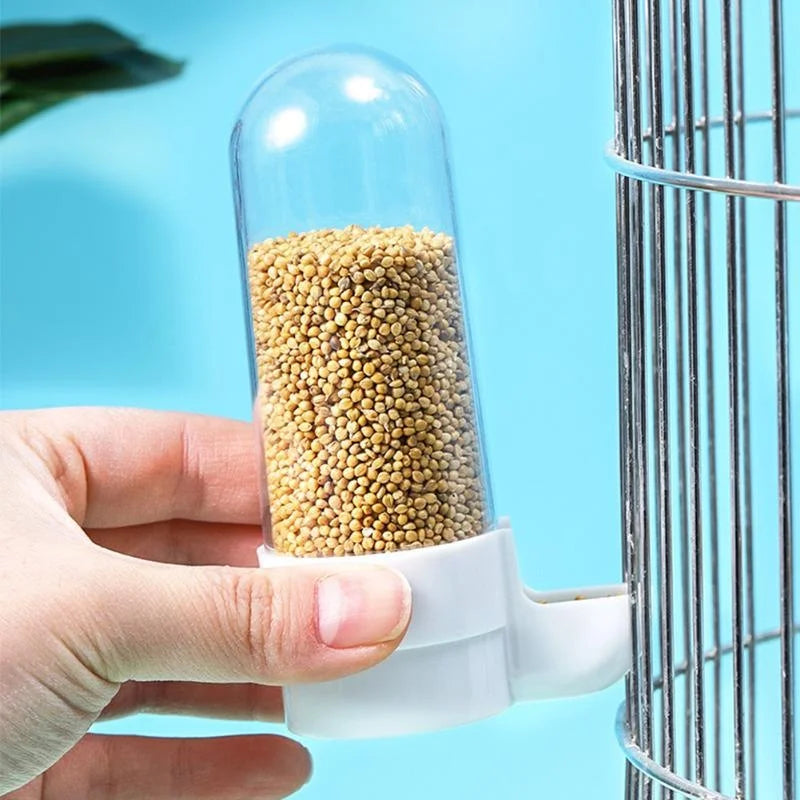 Hanging Pet Feeder Squirrel Parrot Water Dispenser