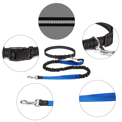 Hand Free Dog Leash for Pet Walking Running Jogging