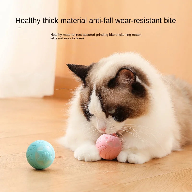 Cat Interactive Ball Smart Cat Toys Indoor Automatic Rolling Magic Ball Electronic Interactive Cat Toy