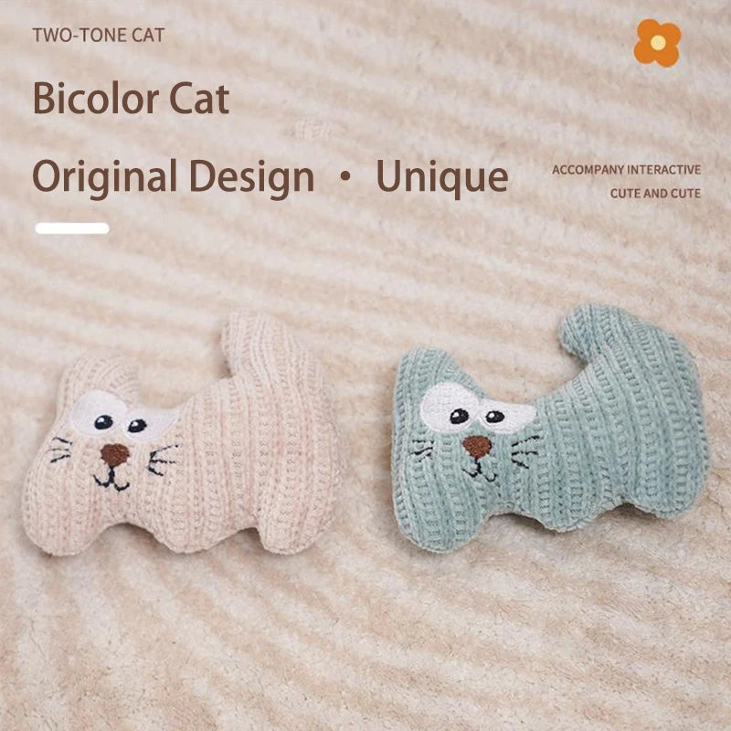 Creative Relaxation Plush Toys Relieve Boredom Catnip Pet Cat Supplies Chew-resistant Molar-resistant Kitten Accessories