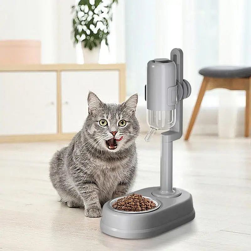 Pet Feeder and Automatic Water Dispenser