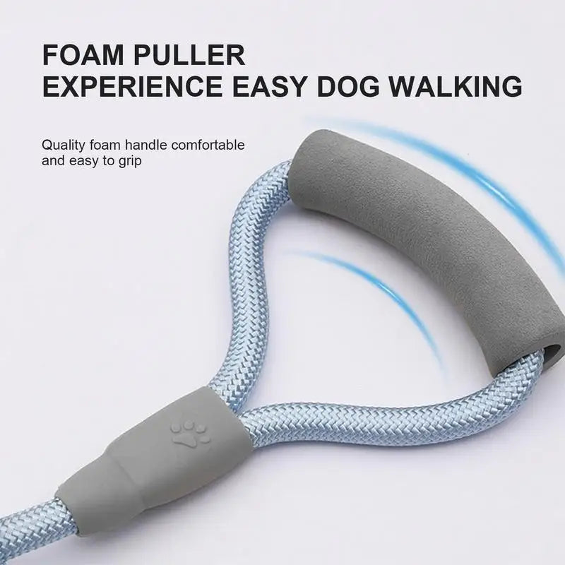 Double-Headed 360 Degree Rotatable Dog Walking Rope Leash