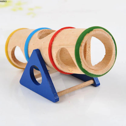 Hamster Toys Wooden Colorful Funny Seesaw