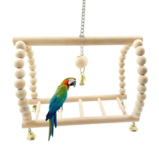 Parrots Toys Bird Swing Exercise Climbing